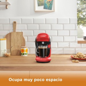 Cafetera de Cápsulas Bosch Tassimo Finesse Friendly TAS163E Rojo
