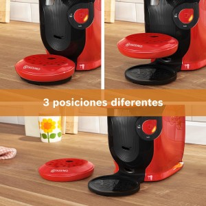 Cafetera de Cápsulas Bosch Tassimo Finesse Friendly TAS163E Rojo