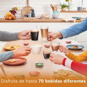 Cafetera de Cápsulas Bosch Tassimo Finesse Friendly TAS163E Rojo