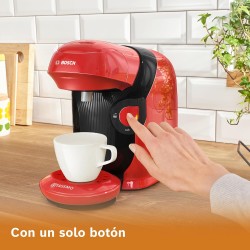 Cafetera de Cápsulas Bosch Tassimo Finesse Friendly TAS163E Rojo