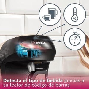 Cafetera de Cápsulas Bosch Tassimo Finesse Friendly TAS167P Blanco