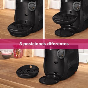 Cafetera de Cápsulas Bosch Tassimo Happy Friendly Voucher TAS102EV Negro