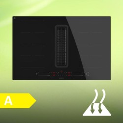 Induktionskochfeld 2 Zonen TotalFlex mit Dunstabzugshaube Cecotec Bolero Squad IH 4800 TotalFlex80
