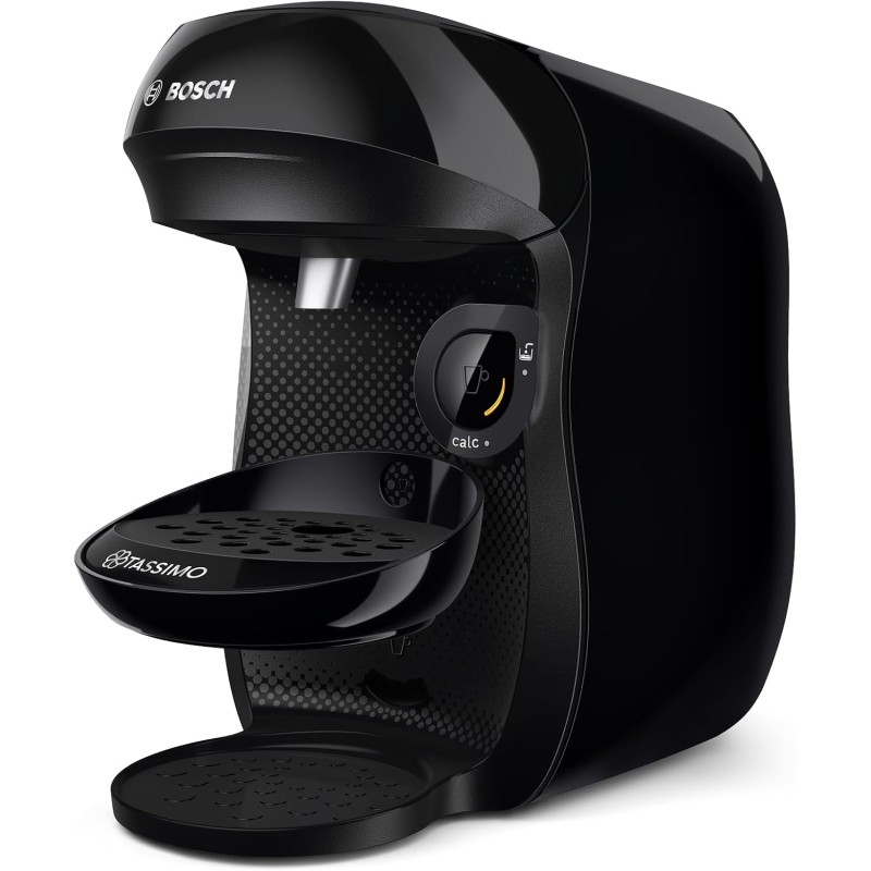 Bosch Tassimo Happy Friendly Voucher TAS102EV Schwarz Kapselkaffeemaschine