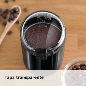 Molinillo de Café Eléctrico Bosch TSM6A013B Negro