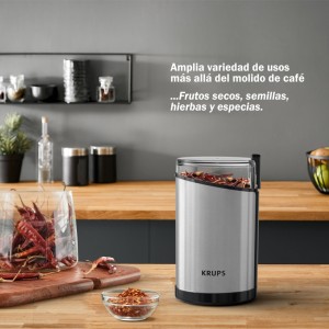 Molinillo de Cafe Eléctrico Krups GX204D10 Fast Touch