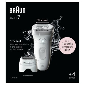 Braun Silk‑épil SE7‑041 Wet & Dry Epilierer