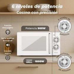 Grunkel MWG20MG Mikrowelle 20L 700W