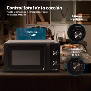 Grunkel MW20MN Mikrowelle 20L 700W