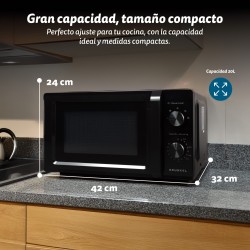 Microondas Grunkel MW20MN 20L 700W