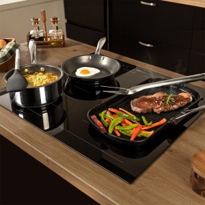 Induktionskochfeld mit 1 Zone und 1 Zone Flex Cecotec Bolero Squad I 4001 Flex