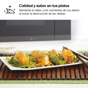 Microondas LG MG7Z2593B 25L 900W