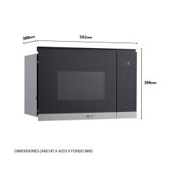 Microondas Integrable LG MG7Z2593D 25L 900W