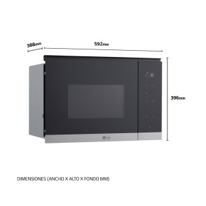 Microondas Integrable LG MG7Z2593D 25L 900W