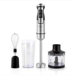 Batidora Brazo Orbegozo BT2760 Inox Con Vaso 600Ml Y Picadora 500Ml