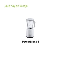 Braun JB1050WH Standmixer – 1,25 l, 600 W