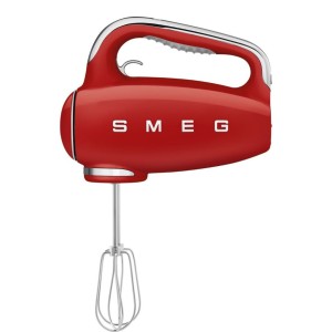 Amasadora de varillas Smeg HMF01RDEU color rojo style50