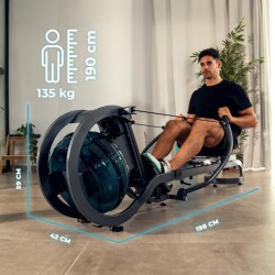 Cecotec Drumfit Rower 20000 Neptun Rudergerät mit APP