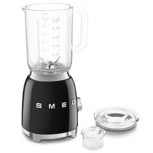 Smeg BLF03BLEU Standmixer in Schwarz 800 Watt 1.5 Liter
