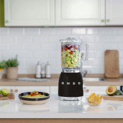 Smeg BLF03BLEU Standmixer in Schwarz 800 Watt 1.5 Liter