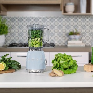 Batidora vaso Smeg BLF03PBEU color azul pastel 800W