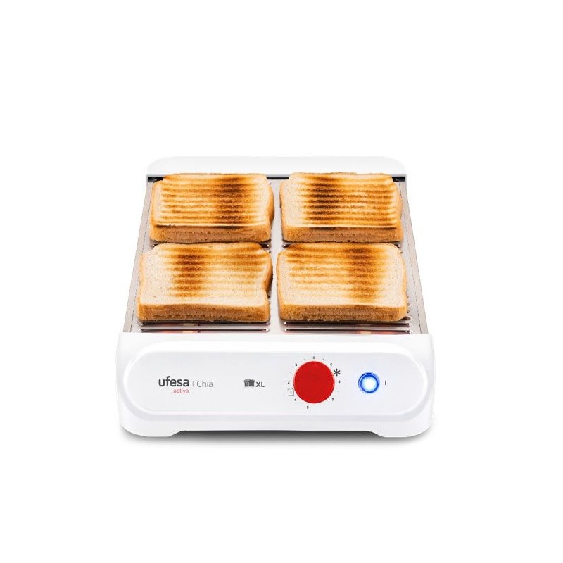 Tostador superficie XL Ufesa CHIAACTIVA 900W
