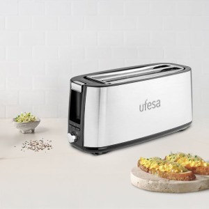 Tostador 2 ranuras Ufesa TOSTIEDUOPLUS 1400W