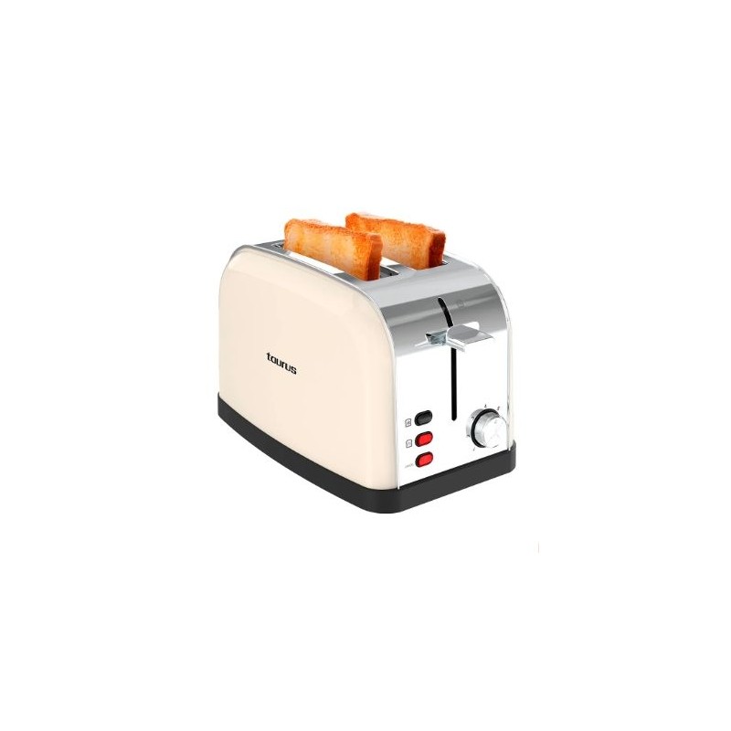 Taurus Vintage II Cream Toaster