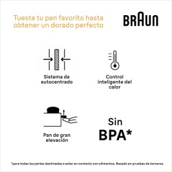 Braun HT1610BK Toaster