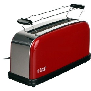 Tostador 1  ranura larga Russell Hobbs 2139156 color rojo
