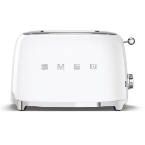 Tostador 2 ranuras 50 style blanco Smeg TSF01WHEU