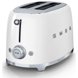Smeg TSF01WHEU Toaster 2 Scheiben 50er weiß