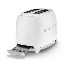 Smeg TSF01WHMEU Toaster 2 Scheiben 50er Jahre Design mattweiß