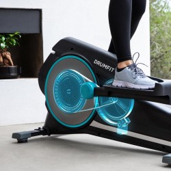 Cecotec 9000 Eir Pro DrumFit Elliptical Magnetwiderstand-Crosstrainer