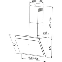 Campana Mepamsa LUNAPLUS70NEGRA