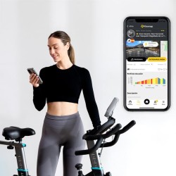 Heimtrainer mit Schwungrad DrumFit Indoor Cecotec 24000 Race Sprint