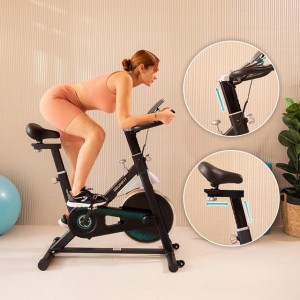 Bicicleta Estática Indoor con Volante de Inercia Cecotec DrumFit Indoor 13000 Delfos