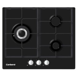 Placa de gas Corbero CPCGM3F3121N negro 3 fuegos
