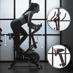 Indoor-Heimtrainer mit Schwungrad Cecotec DrumFit Indoor 6000 Compact