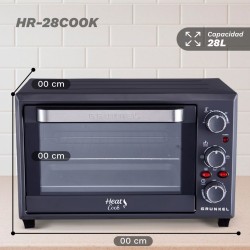 Horno Sobremesa Grunkel HR28COOK 28L