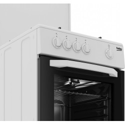 Beko Freistehender Gasherd mit Backofen CSG42009DW