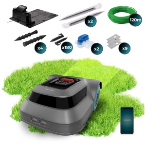 Robot Cortacesped Cecotec Conga GrassHopper 500 MAP Connected hasta 500 m²