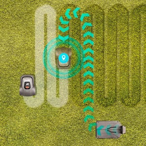 Robot Cortacesped Cecotec Conga GrassHopper 500 MAP Connected hasta 500 m²