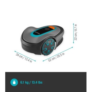 Robot Cortacésped GARDENA Smart SILENO MAX hasta 1500 m²