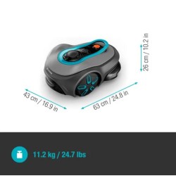 Mähroboter GARDENA Smart SILENO Free bis 1200 m²