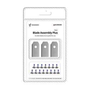 Kit de cuchillas para Robot cortacésped Segway Navimow Serie i / Serie X3