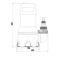 Gardena Tauchpumpe 16000, 450W