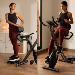 Indoor Folding Heimtrainer mit Schwungrad Cecotec DrumFit X-Bike 3000 Neo Pro