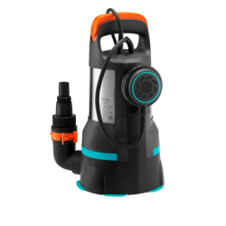 Bomba Sumergible Gardena 15000 2en1 Aguas Limpias y Aguas Sucias 550W 09048-20
