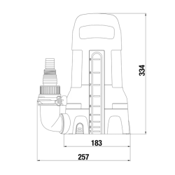 Gardena Tauchpumpe 11000 Aquasensor, 450 W